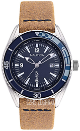 Nautica Niebieski/Skóra Ø44 mm NAPUSF910