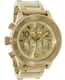 Nixon The 42-20 Chrono Żółte złoto/Stal w odcieniu złota Ø42 mm A037502-00