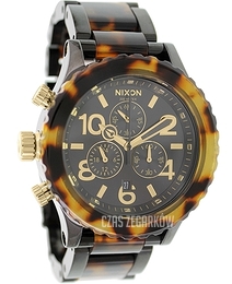 Nixon The 42-20 Chrono Czarny/Plastik Ø42 mm A037679-00