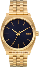 Nixon The Time Teller Niebieski/Stal w odcieniu złota Ø37 mm A045-2033