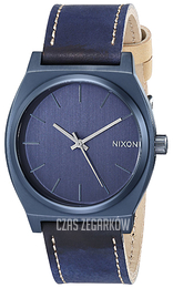 Nixon The Time Teller Niebieski/Skóra A0451930-00