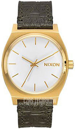 Nixon The Time Teller Biały/Skóra A0452496-00