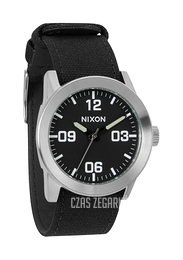 Nixon The Private Czarny/Tkanina Ø42 mm A049000-00