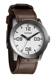 Nixon The Private Biały/Skóra Ø42 mm A0491113-00