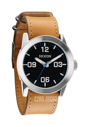 Nixon The Private Czarny/Skóra Ø42 mm A0491602-00