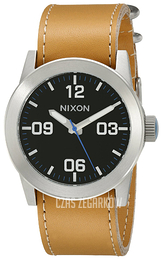 Nixon The Private Czarny/Skóra Ø42 mm A0491602