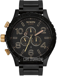 Nixon The 51-30 Czarny/Stal Ø51 mm A083-1041-00