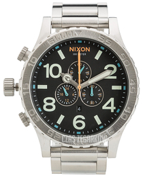 Nixon The 51-30 Czarny/Stal Ø51 mm A0832336-00