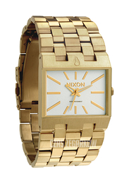 Nixon The Ticket Biały/Stal w odcieniu złota A085504-00