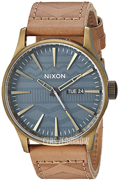 Nixon The Sentry Niebieski/Skóra Ø42 mm A1052731-00