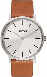 Nixon Srebrny/Skóra Ø40 mm A1058-2853-00