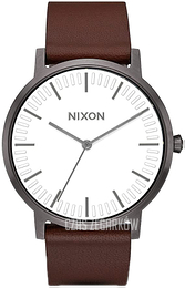 Nixon The Porter Biały/Skóra Ø40 mm A10582368-00