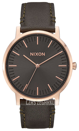 Nixon Szary/Skóra Ø40 mm A10582441-00