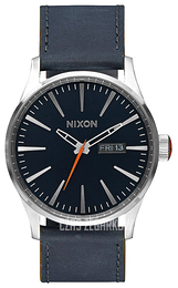 Nixon The Sentry Niebieski/Skóra Ø42 mm A105863-00