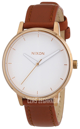 Nixon The Kensington Biały/Skóra Ø37 mm A1082045-00
