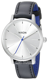 Nixon The Kensington Srebrny/Skóra Ø37 mm A1082184-00