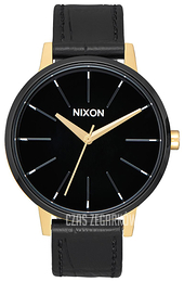 Nixon The Kensington Czarny/Skóra Ø37 mm A1082226-00
