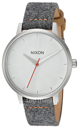 Nixon The Kensington Biały/Skóra Ø37 mm A1082476-00