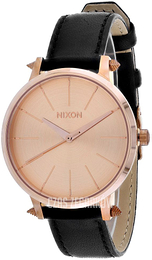 Nixon The Kensington Różowe złoto/Skóra Ø37 mm A1083147