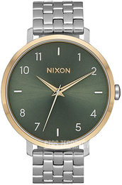 Nixon The Arrow Zielony/Stal Ø38 mm A1090-2877-00