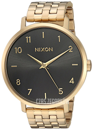 Nixon Czarny/Stal w odcieniu złota Ø38 mm A10902042-00