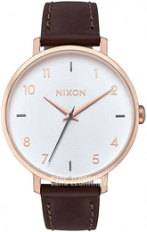 Nixon The Arrow Biały/Skóra Ø38 mm A1091 2369