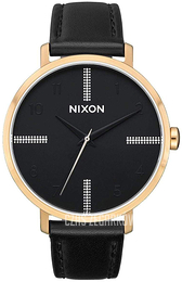 Nixon Arrow Czarny/Skóra Ø38 mm A10912879-00