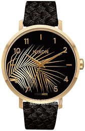 Nixon Czarny/Skóra Ø38 mm A10912892-00