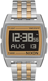 Nixon Base Ekran LCD/Stal w odcieniu złota A1107-1431-00