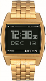 Nixon The Base Ekran LCD/Stal w odcieniu złota A1107-502