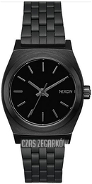 Nixon The Time Teller Czarny/Stal A1130001-00