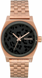 Nixon Czarny/Stal w kolorze różowego złota Ø31 mm A113030-00