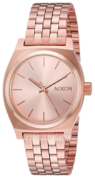 Nixon The Time Teller Różowe złoto/Stal w kolorze różowego złota Ø31 mm A1130897-00