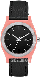 Nixon The Time Teller Czarny/Skóra Ø31 mm A1172-3188-00