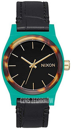 Nixon The Time Teller Czarny/Skóra Ø31 mm A11722707-00