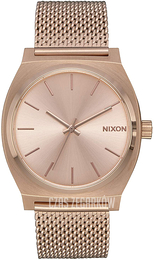 Nixon The Time Teller Różowe złoto/Stal w kolorze różowego złota Ø37 mm A1187-897