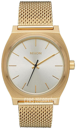 Nixon The Time Teller Srebrny/Stal w odcieniu złota Ø37 mm A11872807-00