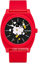 Nixon The Time Teller Czarny/Żywica z tworzywa sztucznego Ø40 mm A1193098-00