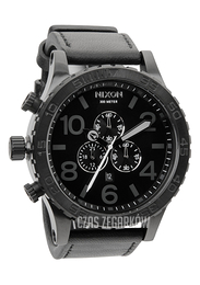 Nixon The 51-30 Leather Czarny/Skóra Ø51 mm A124001-00