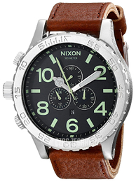 Nixon The 51-30 Czarny/Skóra Ø51 mm A1241037