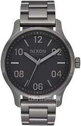 Nixon The Patrol Szary/Stal Ø42 mm A1242-1531