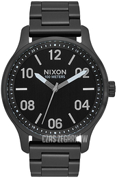 Nixon The Patrol Czarny/Stal Ø42 mm A1242180
