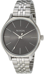 Nixon The Clique Szary/Stal Ø38 mm A1249-2762-00