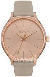 Nixon Różowe złoto/Skóra Ø38 mm A12502239-00