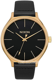 Nixon Czarny/Skóra Ø38 mm A1250513-00