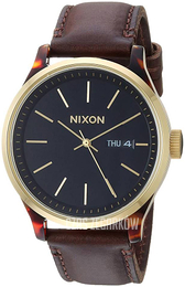Nixon Czarny/Skóra Ø42 mm A12633167-00