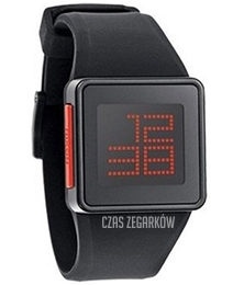 Nixon The Newton Digital Czerwony/Guma A137000-00