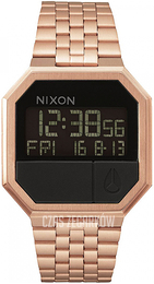 Nixon The Re-Run Ekran LCD/Stal w kolorze różowego złota A158-897-00