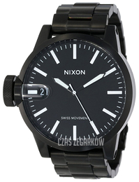 Nixon The Chronicle Czarny/Stal Ø49 mm A198001