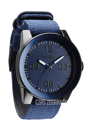 Nixon The Corporal Niebieski/Tkanina Ø48 mm A2431330-00
